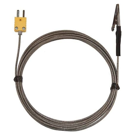 Digi-Sense Type-K Alligator Clip Ovn Probe 2"L Mini 08468-22